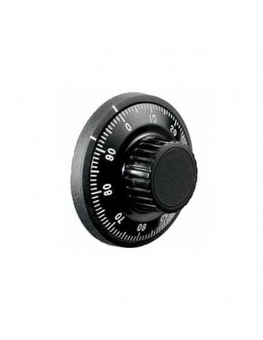 Combinatore meccanico 2107B a 3 dischi colore nero SB Pro Security Italia sporgenza 30 mm - 900001-00005