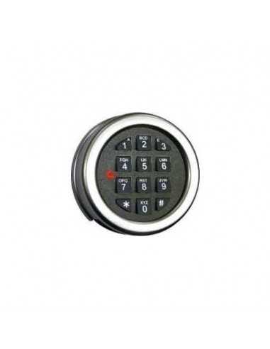 Serratura elettronica M-LOCKS EM 2020 tastiera AL 3030 SB Pro Security Italia sporgenza 32 mm - 900001-00352