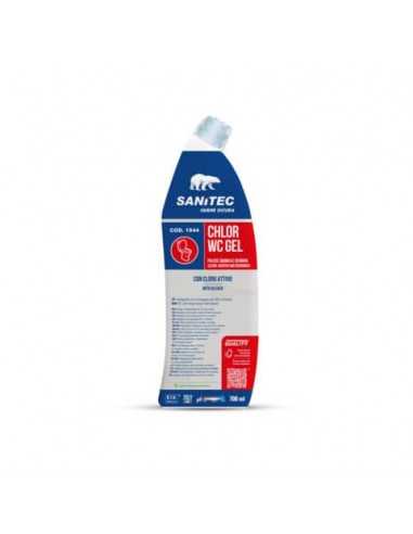 Detergente con candeggina Sanitec WC e orinatoi - 700 ml - 1944