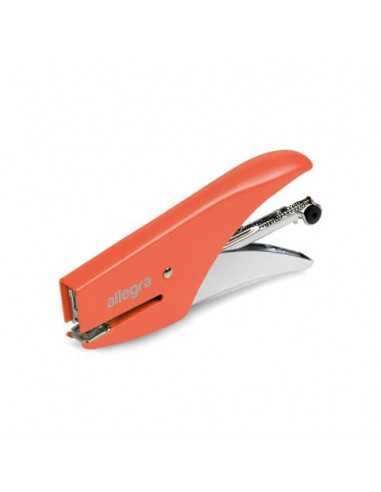 Cucitrice a pinza Allegra Fluo - 200 punti - 15 fogli Iternet arancio 0183AR