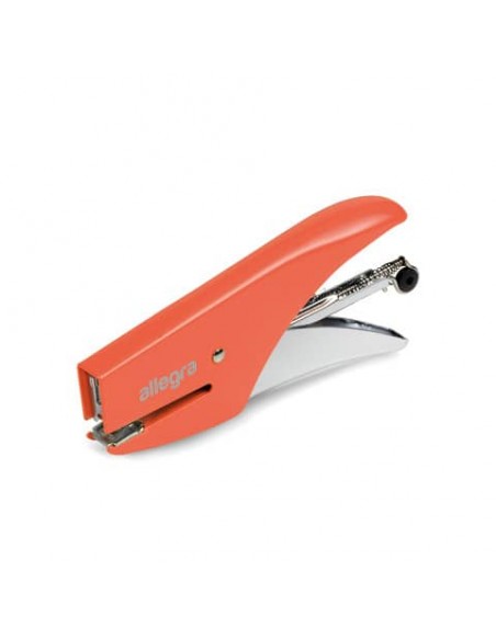 Cucitrice a pinza Allegra Fluo - 200 punti - 15 fogli Iternet arancio 0183AR