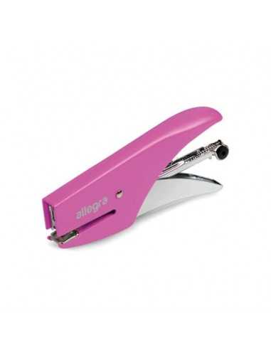 Cucitrice a pinza Allegra Fluo - 200 punti - 15 fogli Iternet rosa 0183PK