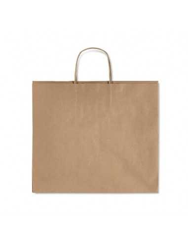 Borsa portapizza stampa generica 33x37x31 cm conf. 200 pz Rex-Sadoch kraft avana - PIZZAPACKAVN