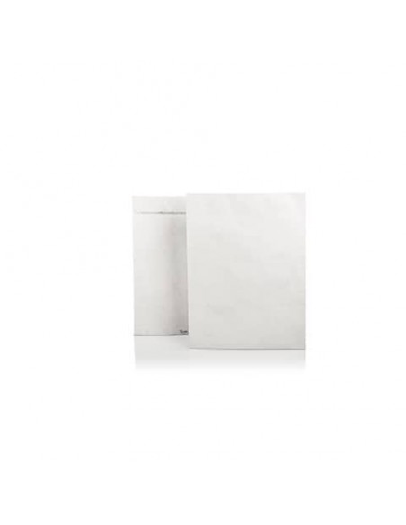 Buste a sacco piatte con strip bianche 250x350 mm - Tyvek formato B4 conf. 500 pz - 11784