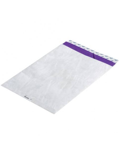 Buste a sacco piatte con strip bianche 162x229 mm - conf. 500 pz Tyvek formato C5 conf. 500 pz - 11790