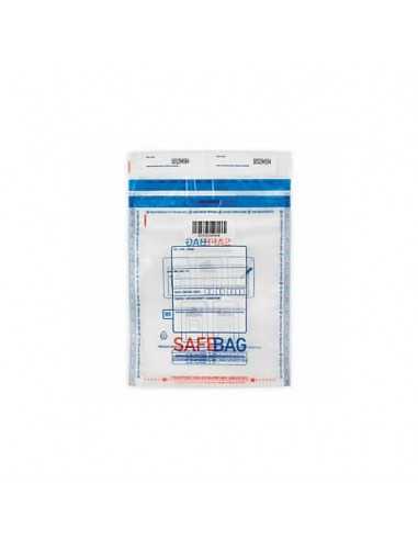 Sacchetti di sicurezza trasparente conf. 1000 pz - 256x370+40mm Safe Bag B4 68287