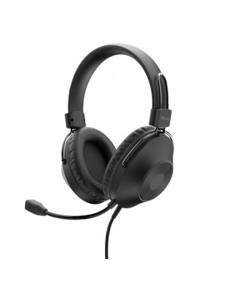 Cuffie over-ear USB per PC Trust nero 24132