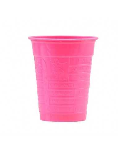 Bicchieri 200 ml R marcato conf. 100 pz Dopla fucsia 2661