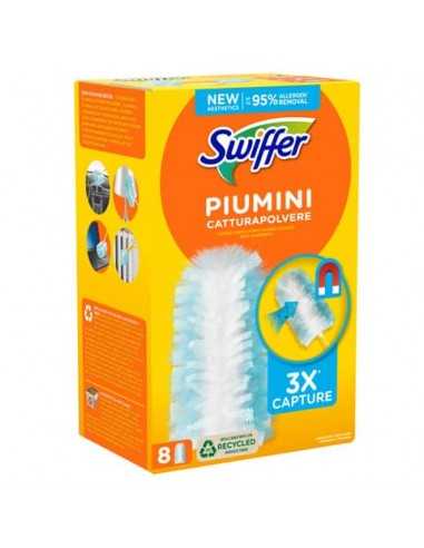 Ricarica piumini Swiffer Duster azzurro - conf. 8 pezzi - PG182