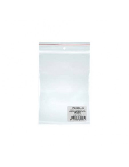 Buste con chiusura a pressione trasparenti in LDPE Donau 22x28 cm - conf. da 100 pz - 1792900PL-00