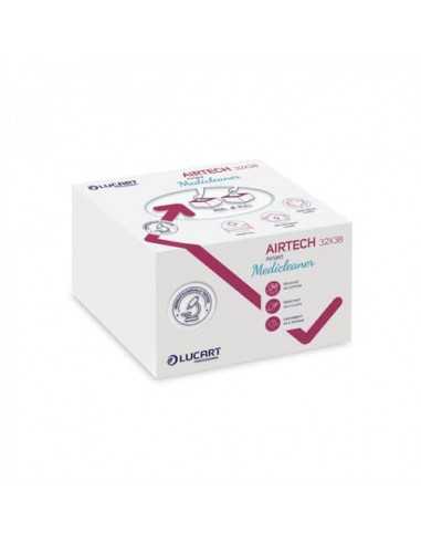 Panni multiuso piegati Airtech Medicleaner Lucart Professional 32x38 mm - conf. 60 pezzi - 853024J