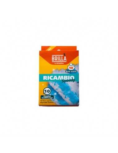 Ricarica piumini catturapolvere Speedy Brillà in conf. da 10 pezzi RIC02523A