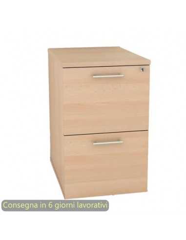 Mobile classificatore per cartelle sospese 2 cassetti + 1 serratura 49x55xH.73