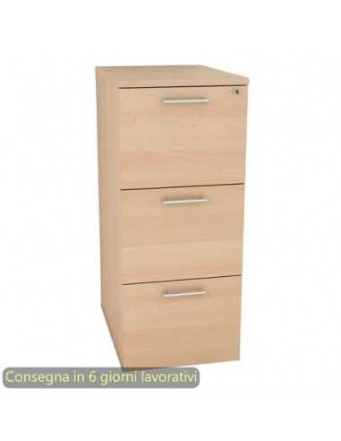 Mobile classificatore per cartelle sospese 3 cassetti + 1 serratura 49x55xH.107