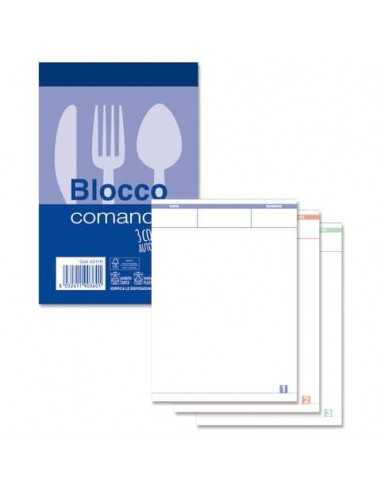 Blocco di comande autoricalcanti O.C.L. 25x3 copie autoricalcanti - 9x15 cm Z10584Z118485