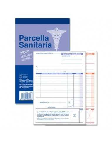 Blocco parcelle sanitarie O.C.L. 50x2 copie autoricalcanti 14x21 cm Z10584Z118504