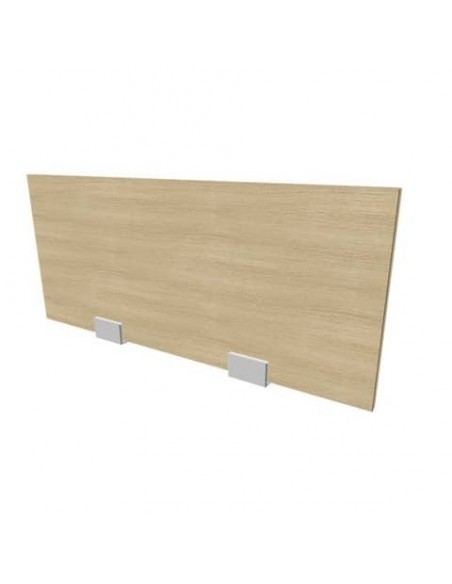 Pannello divisorio in melaminico rovere per bench 80xH.35 cm linea Practika Quadrifoglio - CODB080-RK