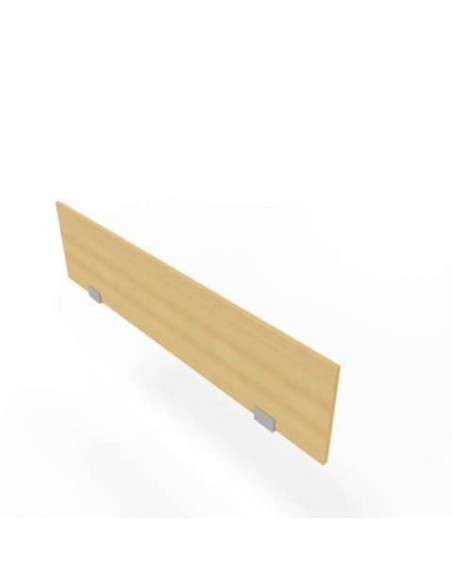 Pannello divisorio in melaminico faggio per bench 140xH.35 cm linea Practika Quadrifoglio - CODB140-FA