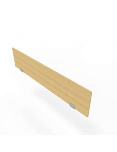 Pannello divisorio in melaminico faggio per bench 160xH.35 cm linea Practika Quadrifoglio - CODB160-FA