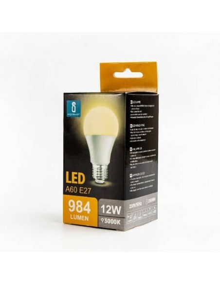 Lampadina LED A60 E27 12W - 1170 lumen Aigostar luce calda B10105MQE