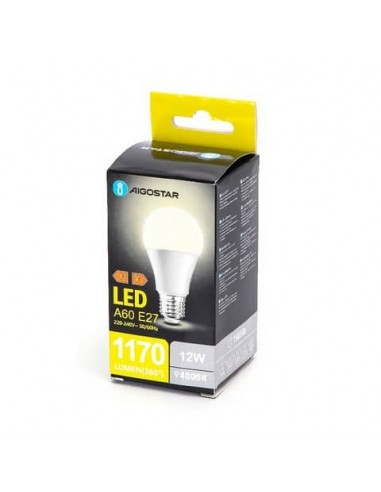 Lampadina LED A60 E27 12W - 1170 lumen Aigostar luce naturale B10105MQD