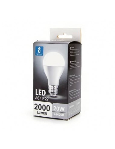 Lampadina LED A67 E27 20W - 2100 lumen Aigostar luce fredda B10105QNR