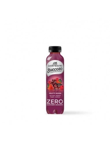 Succoso Zero gusto Frutti Rossi in PET formato 0