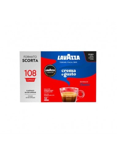 Caffè in capsule monodose A Modo Mio Crema e Gusto conf. da 108 pz - 8235