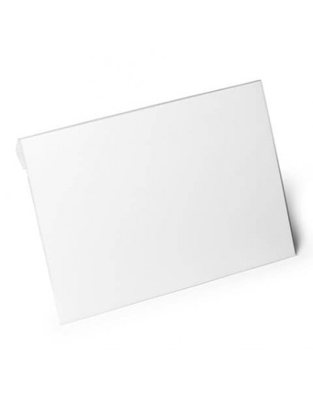 Buste orizzontali per identificazione Durable Hard Cover con aletta A4 (297x210 mm) conf. 10 pz - 1163-19